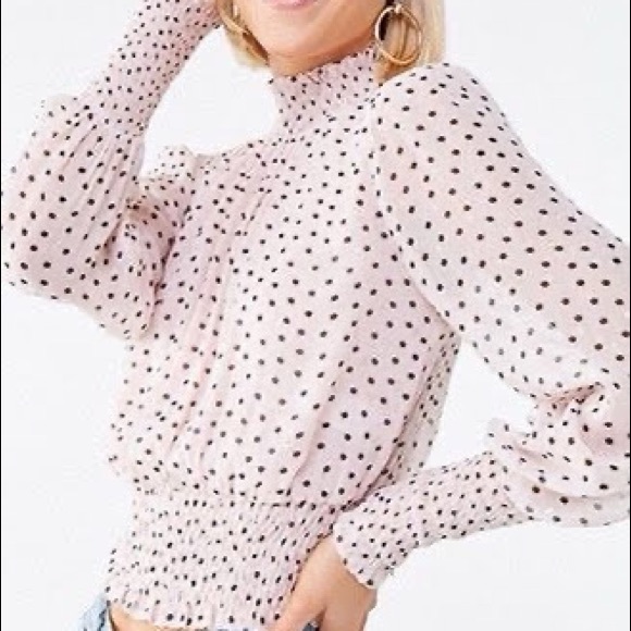 Tops - $5 SALE!
 Pink Sheer Blouse